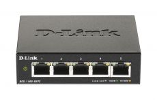 Коммутатор D-link DGS-1100-05V2/A1A 5x10/100/1000 Мбит/сек, настраиваемый